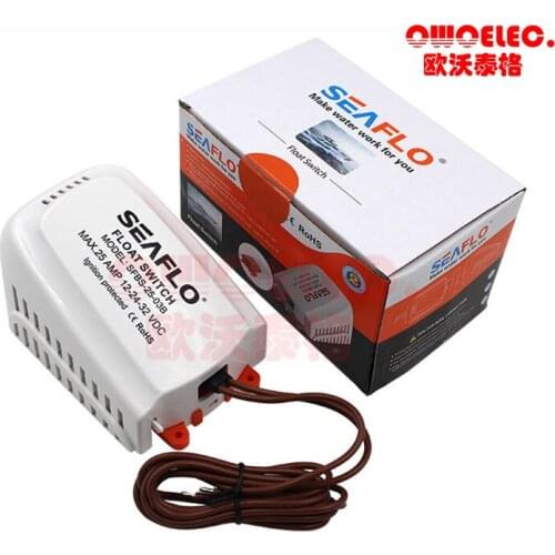 12V/24V/32V Seaflo water pump float switch for bilge pump,water tank level switch ,Water level switch,water level sensor switch