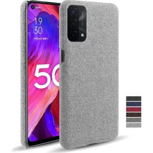 Luxury Febric Antiskid Cover Funda For OPPO A93 A55 A74 A54 A94 4G K9 K5 K3 K1 F9 F11 F15 F17 F19 Pro Plus 5G Case Capa Coque