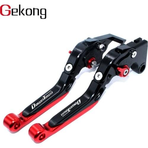 Fit For KYMCO DownTown 350 300i DOWN TOWN 125/200/300/350 Motorcycle Accessories CNC Folding Extendable Brake Clutch Levers