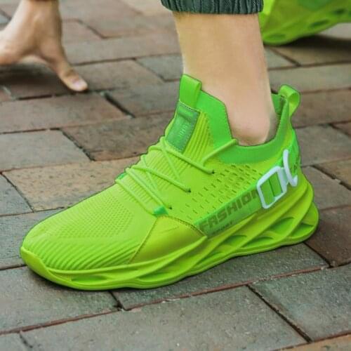 Large Size Outdoor Rubber Hard-wearing Mens Sport Shoes Women Sports Shoes High End Running Shoes Mens Sneakers Male GMA-0967