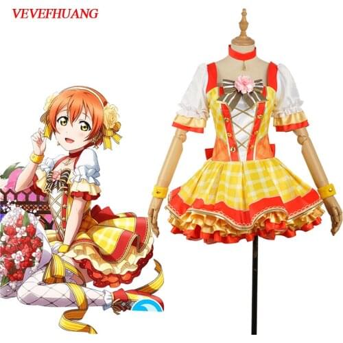 VEVEFHUANG Anime Lovelive!! Bouquet Hand Flower Awaken All Members Full set cosplay costume Lolita Dress