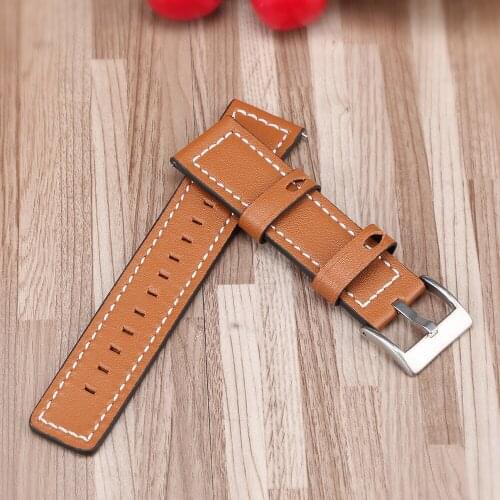 20mm Leather Watch Strap Replacement Watchband Smart Watch Band for Men Women Compatible HUAWEI WATCH GT 2/HONOR MagicWatch 2