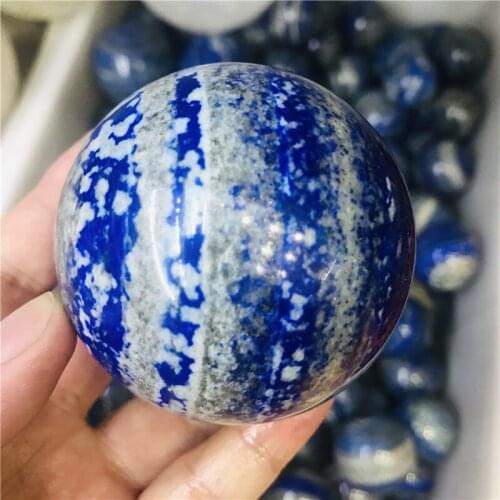 50mm Natural crystal mineral lapis lazuli crystal ball stone