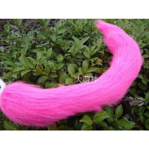 Japan Anime Spice and Wolf Holo Fox Holo Fox Kamisama Kiss Hajimemashita PINK Tail Ear Custom Halloween Cosplay Prop