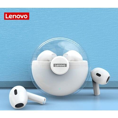 Lenovo LP80 TWS Bluetooth Earphone 9D HIFI Mini Earbuds Wireless Headphones with Mic for iPhone 13 Xiaomi Sport Game Fone