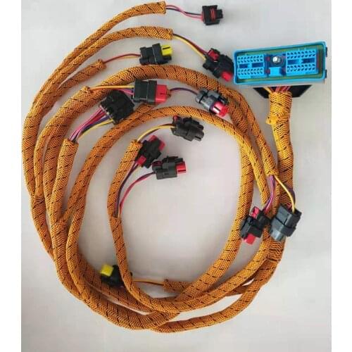Fast Free shipping ! Cat excavator 320D C6.4 motor Wire Harness -320D (C6.4) excavator engine wire line -cat 320D wiring harness