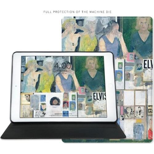 For Ipad Pro 11 Air 4 Mini 5 Case 2020 Oil Painting Protective Cover All-inclusive Retro Ultra-thin Creative Anti-fall Shell