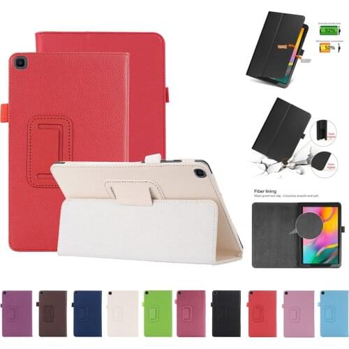 Tablet Case For Samsung Galaxy Tab A 8.0 2019 SM-T290 T295 Tablet Stand PU Leather Smart Case Cover Shockproof Tablet Bracket