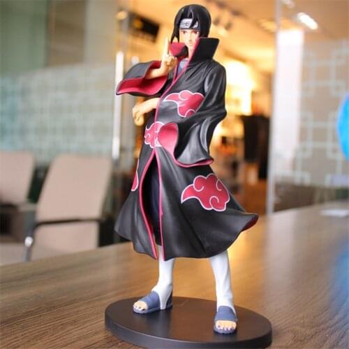 22cm Action Anime Figure Naruto Doll Uchiha Itachi Version Model PVC Uzumaki Naruto Statue Collectible Toy Men Gift