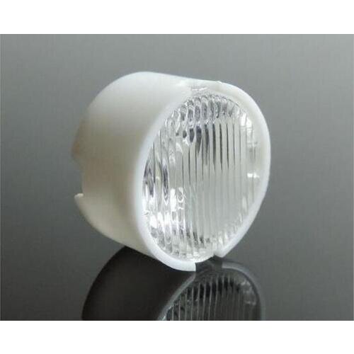 AVOU-11.8 High quality LED Lens, Size: 11.8X6.3mm, With Holder Diameter: 13.3mm, degree: 60 , Stripe surface, PMMA