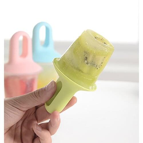 Ice Cube Mould Portable Popsicle Ice Stick Ice Mold Buckle With Lid Diy Popsicle Ice Cream Mold Juice Sicle Children Handmade