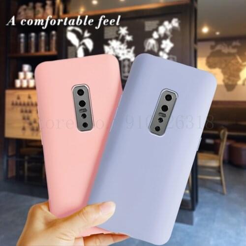 Candy Color Phone Case For vivo V17 V19 V17 Pro Soft Silicone Back Cover vivo V17 1919 vivo V17 Pro Phone Case Coque Bumper