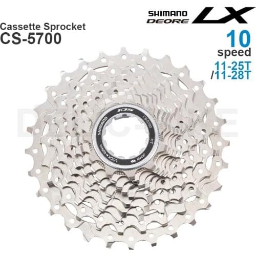SHIMANO DEORE LX SAINT 10v Cassette Sprocket 10-Speed HYPERGLIDE CS-5700/ CS-6700 M771-10 speed - Original parts