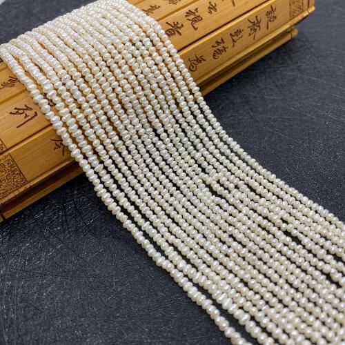Class A Natural Freshwater Pearl Beads 2.3 Mm Small Potato Pearls DIY, Used To Make Jewelry Accessories, Necklaces, Bracelets