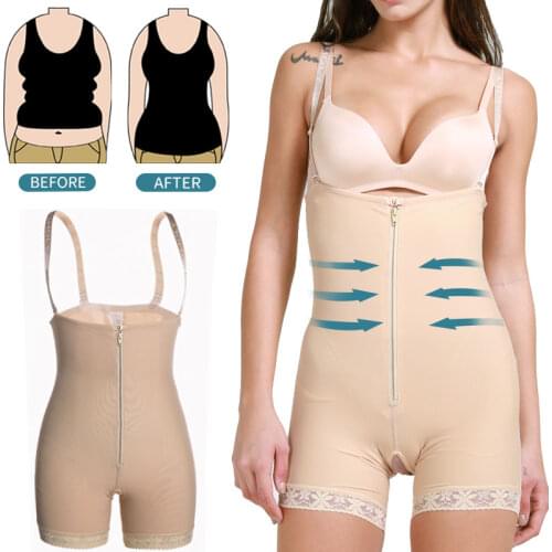 Bodysuit Shapewear Waist Trainer Full Body Shaper Tummy Slimming Sheath Women Abdomen Reducing Shapers Seamless Shaping Corset