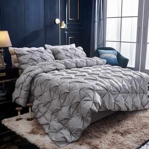 Lightweight Duvet Quilt Insert 95% White Goose Down Filling Quilted Quilt Cooling Down Blanket 160x210cm 2-3kg Filling Insert