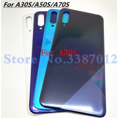 New Original Battery Cover For Samsung Galaxy A30s A307 A50s A507 A70s A707 Battery Back Cover Door Rear Cover With Logo