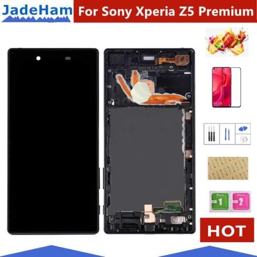 Original 5.5'' LCD For SONY Xperia Z5 Premium LCD Display Z5 PLUS E6853 E6883 Touch Screen Digitizer Screen