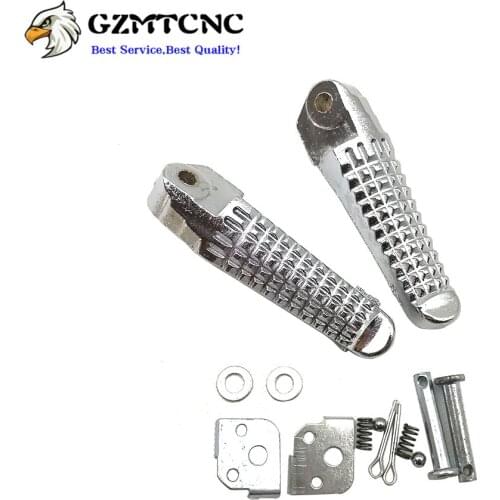 DRZ400 DRZ400S DRZ400E DRZ400SM 1 Pair Rear Footrest Foot Pegs Passenger Footpegs Pedals for Suzuki DR-Z DRZ 400 400E 400S 400SM