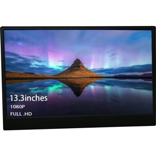 15.6-inch ultra-thin1920x1080P portable LCD display, IPS panel, desktop, laptop, smart phone, Xbox PS4 gaming monitor