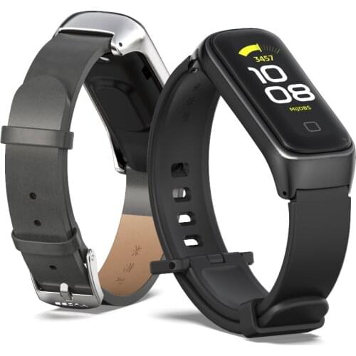 Band for Samsung Fit 2 Strap Rainbow Smart Bracelet Silicone Band Replacement Leather Watch Band for Samsung Galaxy Fit 2 Correa