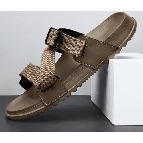 Mens Casual Slippers Summer Unisex Fashion Soft Bottom Comfortable Sandals Easy To Match Good Quality Couples Beach Shoes