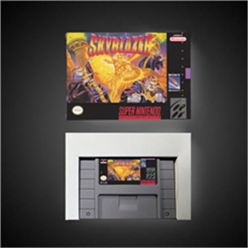 Skyblazer - Action Game Card US Version with Retail Box