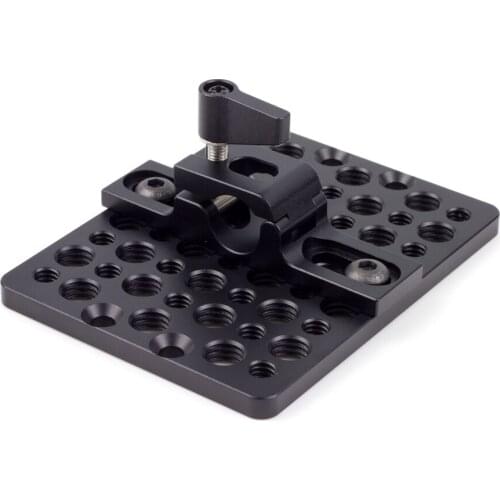 Slider Open Clamp 15mm Rod Block Cheese Plate Set fr Camera Support System Attachment DIY Accessories Part