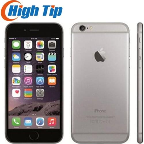 Original Apple iPhone 6 Sealed box Factory Unlocked Smartphone Dual Core 4.7 inch 128GB ROM 8MP Multi-Touch WCDMA 4G LTE phone