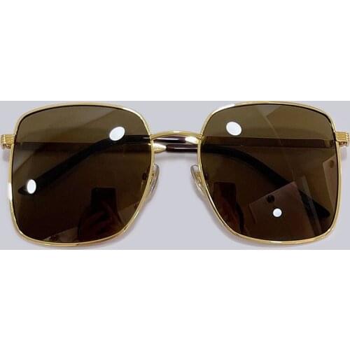 Vintage Square Sunglasses Metal Gradient Sun Glasses Male Goggles Shadow UV400 Driving Eyewear Oculos De Sol