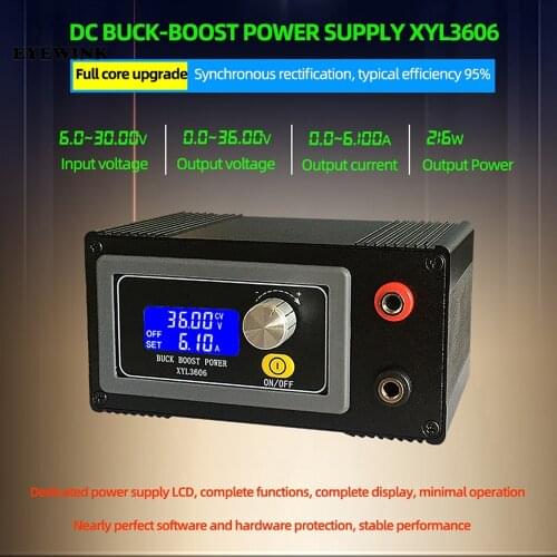 XYL3606 36V6A automatic voltage up and down module of NC DC regulated power supply