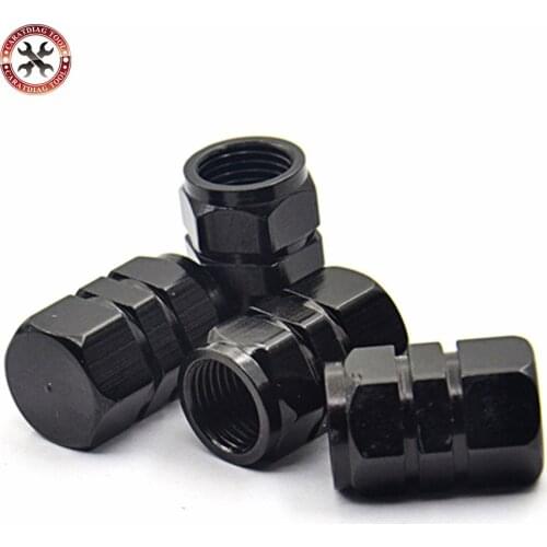 Auto Tire Car-styling New 4pcs/pack Theftproof Aluminum Car Wheel Tires Valves Tyre Stem Air Caps Airtight Covers for all Cars