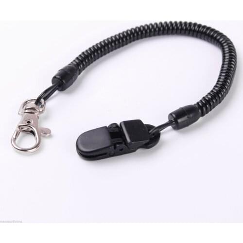 Quick Release Holder Elastic Lanyard Net Cord for Fly Fishing Camping Hiking Boating Kayak Fish Tools Fishing Accessory