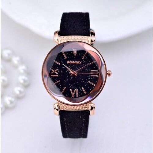 New Fashion Gogoey Brand Rose Gold Leather Watches Women ladies casual dress quartz wristwatch reloj mujer go4417