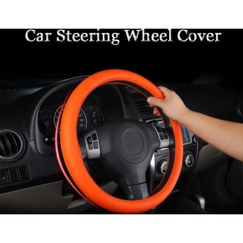 Car Styling Silicone Steering Wheel Glove Cover Automobiles Steering Wheel Hubs Accessories For Honda Toyota BMW LADA KIA etc