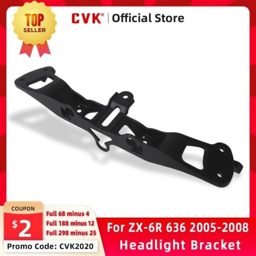 CVK Headlight Bracket Motorcycle Upper Stay Fairing For KAWASAKI Ninja ZX-6R 636 ZX 6R 2005 2006 2007 2008 ZX6R