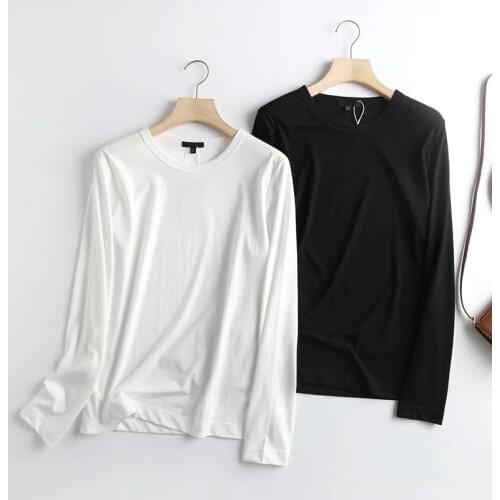 Женские футболки с длинным рукавом Daveanddi China At AliExpress
