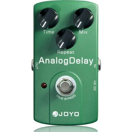 JOYO JF-33 Analog Delay Guitar Effects Pedal Music Instrument Gear Single Pedal Electric Guitars Synthesizer Sound Mixer