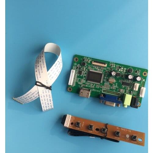 Kit for B140XTN03 Controller Board WLED 1366x768 30pins HDMI VGA 14" SCREEN EDP Panel Monitor 3.3V Display 60HZ