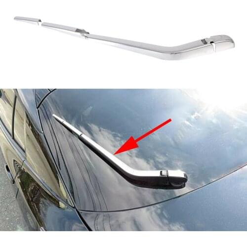 Chrome Molding Accessories Rear Windshield Window Rain Wiper Wipper Cover Trim Fit For Toyota Prius 2019 2020