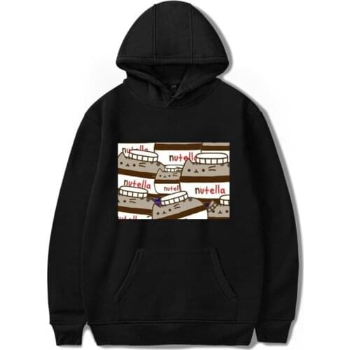 Nutella Autumn and winter Harajuku graphic casual women sweatshirt Kawaii print womens hooded pullover tops cool womens hoodie