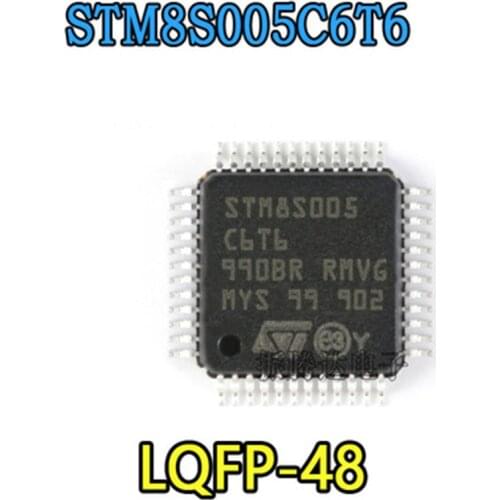STM8S005C6T6 STM8 STM8S00 STM8S005 STM8S005C6T6 LQFP-48 STM8S005C6T6
