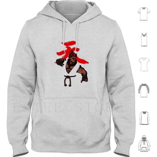 Akuma Hoodies V Akuma Gouki Gouken Blanka Ryu Ken Sagat Anime Manga Videogame Videogames Video Game Video Games