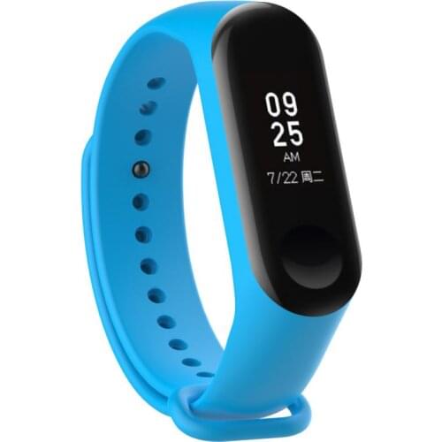 Xiaomi Mi Band 4 3 Bracelet 4 3 Silicone Replacement Wristband Wrist Color Strap Wristband Bracelet Watchband Smart Accessories