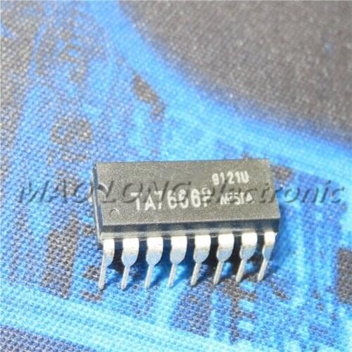 10PCS/LOT TA7666P TA7666 DIP-16 high current LED level indicator circuit New In Stock Quality 100