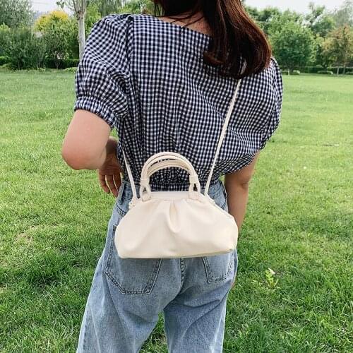 Small PU Leather Summer bags Designer Crossbody Bags For Women Female Shoulder Handbags and purse Bag With Shoulder Handle 2020