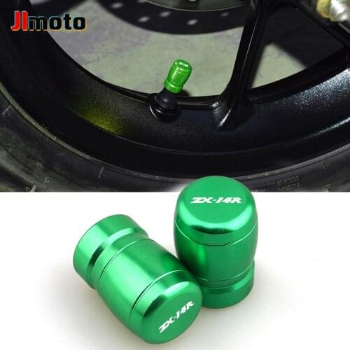 ZX-14R Newest Motorcycle CNC Wheel Tire Valve Air Port Stem Cap Cover Plug For KAWASAKI ZX14R ZX1400 ZZR1400 ZZR 1400 2006-2016