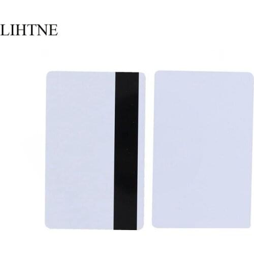 10PCS Magnetic Stripe Card 2750 OE Hi-Co 3 Track Blank PVC Magnetic Card