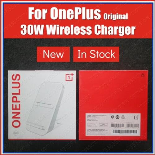 Qi/EPP Air Cooling OnePlus Wireless Charger 30W Warp Charge Smart Bedtime Mode PC V0 300g For OnePlus 8 Pro