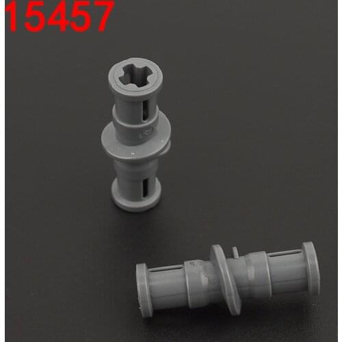 10PCS 15457 Worm Gear 3L with Bush Ends Building Block Bricks Accessories Compatible Assembly Parts MOC DIY Education Toys